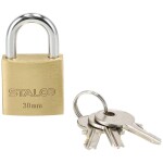 Zámek visací, mosazný A, 50 mm, STALCO