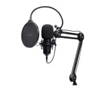 TRUST mikrofon GXT270 Emita II s nastavitelným ramenem, USB-C, černá EDF_1667681