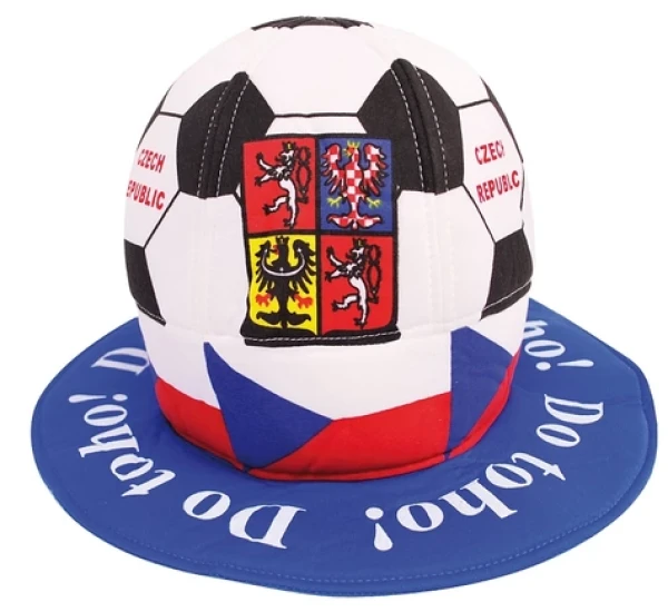 SPORTTEAM Klobouk fotbalový míč ČR 1 (8592031203427)