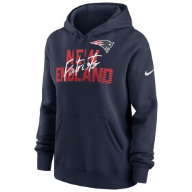 Nike Dámská mikina New England Patriots NFL Wordmark Club Hoodie Velikost: XS