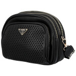 Trendy dámská koženková kabelka Lusy, černá