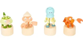 SMALL FOOT Mačkací figurky mořských živočichů