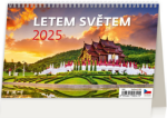 Kalendář stolní 2025 - Letem světem