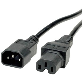 Value 19.99.1121 napájecí kabel černá 1.00 m