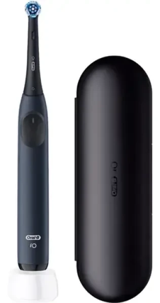 Oral-B iO 2 Ocean Blue / Elektrický zubní kartáček / magnetické iO / cestovní pouzdro (Oral-B iO 2 Ocean Blue + Etui)