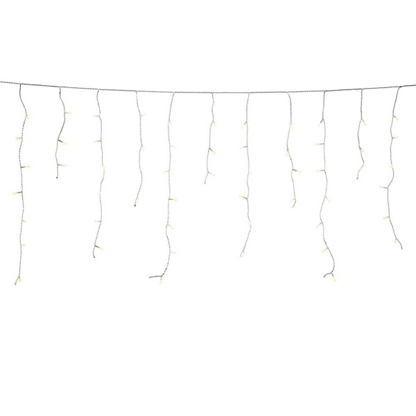 Konstsmide závěs LED venkovní 200 LED jantar Nastavitelná barva displeje, časoměřič, stmívatelné, se stmívacím senzorem, se spínačem