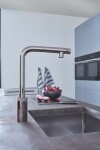GROHE - Minta SmartControl Dřezová baterie s výsuvnou koncovkou, SmartControl, Hard Graphite 31613A00