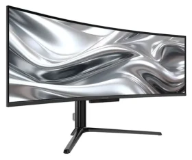 49" LC-Power LC-M49QCO černá / Monitor / QD-OLED / 5120x1440 / 144 Hz / 1800R / DP+HDMI / USB-C (LC-M49QCO)