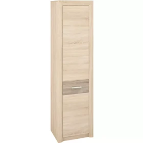 Skříň Castel 55cm dub sonoma/ sonoma lanýž, levá