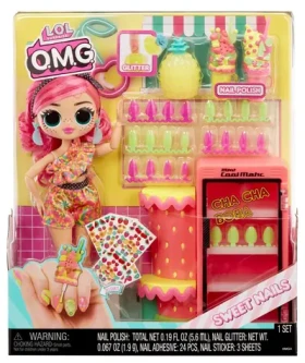 MGA L.O.L. Surprise! OMG Nehtové studio s panenkou - Pinky Pops Fruit Shop