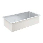 GROHE - Dřez K700 s odtokem, 86x46 cm, kartáčovaná nerez 31580SD1
