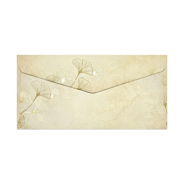 Obálky ozdobné DL 120g Galeria Papieru, 10ks - List ginko