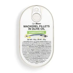 Filety z makrely v olivovém oleji - GymBeam (170 g) (108850-1-170g)