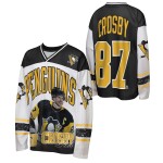 Outerstuff Dětské tričko Sidney Crosby #87 Pittsburgh Penguins NHL Player Polyester Top Velikost: Dětské S (122 – 134)