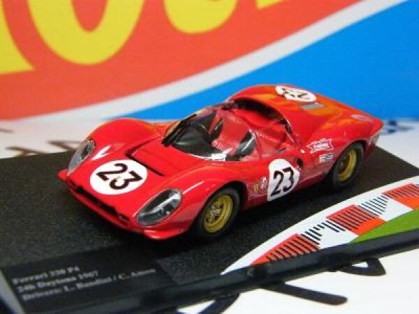 6/22- FERRARI 330 P4 24h Daytona 1967 L.Bandini - IXO/ALTAYA 1:43