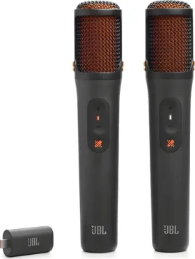 JBL EasySing černá / Mikrofonní sada / Bezdrátová / Výdrž 3,5 h (EASYSINGMICS)