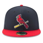 New Era Pánská kšiltovka St. Louis Cardinals MLB Authentic 59FIFTY Fitted Alternate 2 Velikost: 7 3/4