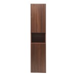 Koupelnová skříňka vysoká SAT Evolution 36x165x32 cm ořech Aida mat SATEVOV36NA SATEVOV36NA
