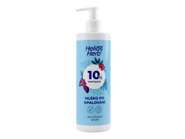 Helios Herb Mléko po opalování 10% panthenol 400 ml