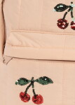Konges Sløjd Dětský batoh Juno Sequin Cameo Rose, růžová barva, textil