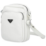 Trendy dámská koženková crossbody Denny, bílá