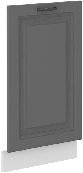 Dvířka na vestavnou myčku nádobí Stilo ZM 713x446 Barva korpusu: Bílá, Barva dvířek: Dust Grey