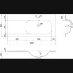 MEXEN/S - Rivel koupelnová skříňka 100 cm s umyvadlem Vela pravá, 1S, 1D, reliéf, bílá mat 91A23-10047-3-BBFF01-W23P01
