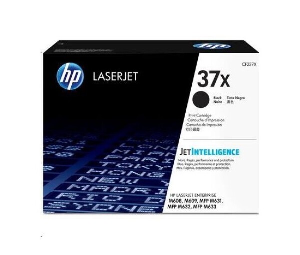 HP 37X High Yield Black Original LaserJet Toner Cartridge (CF237X) (25,000 pages) EDF_1006286