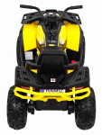 Mamido Dětská elektrická čtyřkolka ATV Desert 4x4 žlutá