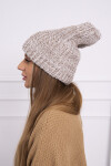 Dámská čepice Delia K260 light beige UNI