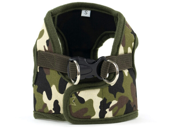 War maskáčové kšíry pro psa | 27 – 60 cm Barva: Maskáčová, Obvod hrudníku: 40 - 46 cm