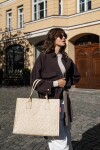 Stylová kabelka Reisenthel Daily Shopper Leo vanilla