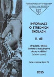 Informace o středních školách II. díl 2025