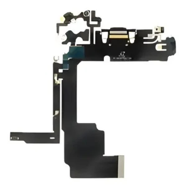Apple iPhone 15 Pro černá / Flex kabel s dobíjecím konektorem / Náhradní díl (57983123921)