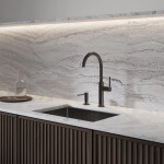 OMNIRES - MODERN PROJECT dávkovač tekutého mýdla na desku, kartáčovaný grafit MP60723GR