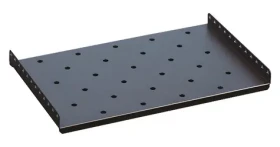 XtendLan / Police do racku / TELCO / 475 mm / nosnost 60 kg (BPOLICE8047-TELCO-BLACK)