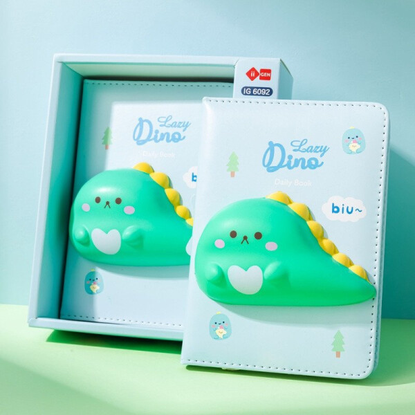 Squishy mini zápisník Dino