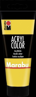 Marabu Acryl Color akrylová barva - středně žlutá 100 ml