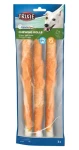 TRIXIE DENTAfun tyčinka svázaná kuřecím masem 28 cm / Dentální pamlsek / 3 ks / 250 g (G14-31326)