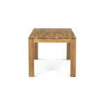 Jídelní stůl 180x90x75, masiv dub bílý, povrchová úprava olejem, nohy 10x10 cm
