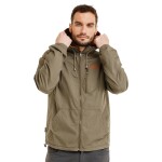 Bushman Pánská oboustranná bunda Aerial II, tmavá khaki XXXXL