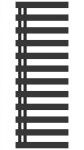 HOPA - Koupelnový radiátor EDINBURGH černá barva - Barva radiátoru - Černá, Rozměr radiátoru - 500 × 1380 mm, výkon 543 W, Typ připojení - Spodní 50 mm RADEDI501431