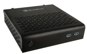 SilverStone SST-PT13B-USB3.0 Petit černá / Thin Mini-ITX / 2x USB 3.0 / bez zdroje / VESA 100 (SST-PT13B-USB3.0)