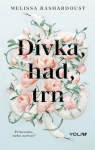 Dívka, had, trn