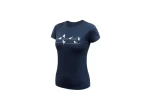 Sensor MERINO ACTIVE SONGBIRDS dámské triko kr.rukáv deep blue - Sensor Merino Active dámské triko krátký rukáv Deep Blue vel. M
