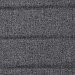 Jídelní set 1+4, stůl 130x70, deska slinutý kámen v imitaci bílého matného mramoru, židle šedá látka, černý lak