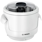 BOSCH MC812S814 / Kuchyňský robot / 1250W / 3.9 L / šlehání / hnětení / sekání / strouhání / drcení / krájení (MC812S814)