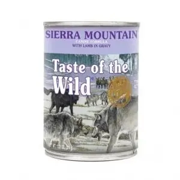 Taste of the Wild Sierra Mountain / Konzerva pro psy / Jehněčí / 390 g