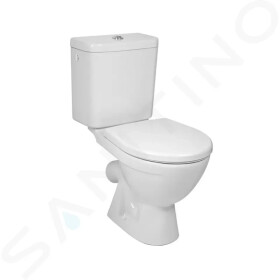 JIKA - Lyra plus WC kombi, zadní odpad, Dual Flush, bílá H8263840002413
