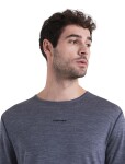 ICEBREAKER Mens Merino 125 ZoneKnit™ Energy Wind SS Tee, Graphite/Graphite Heather/Cb velikost: XXL